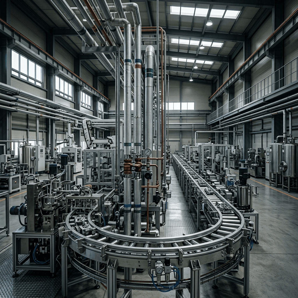 산업 공장 설비 청소