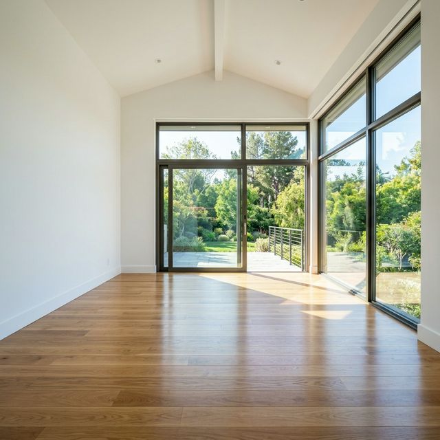 완벽하게 복원된 깨끗한 실내