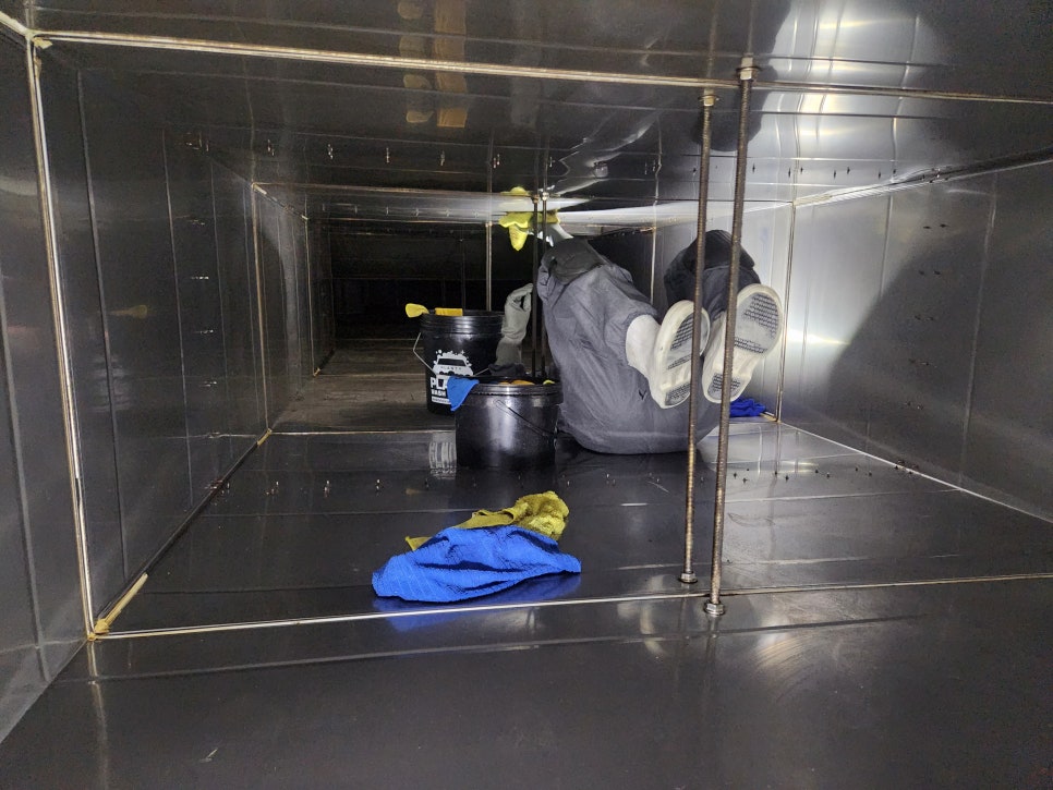 닥트 정밀 청소