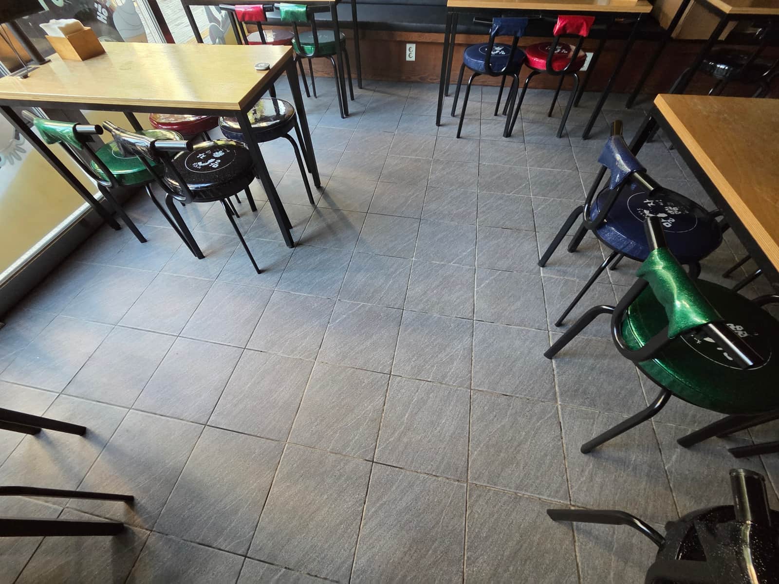 바닥 딥클리닝 결과