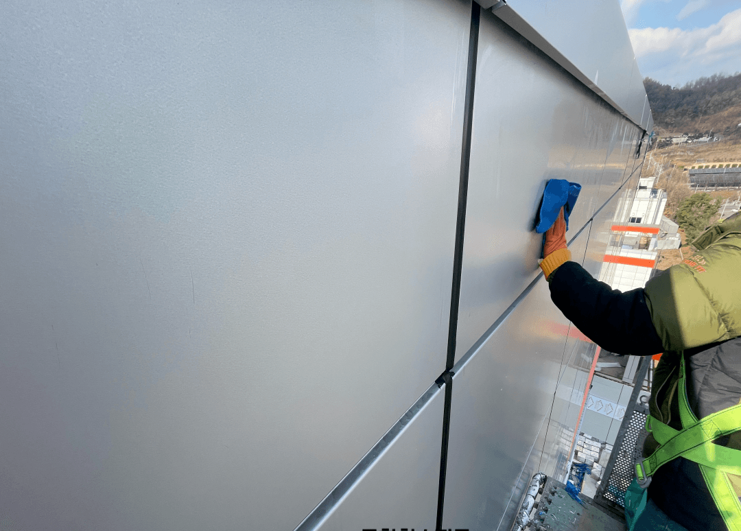 공장 판넬 세척