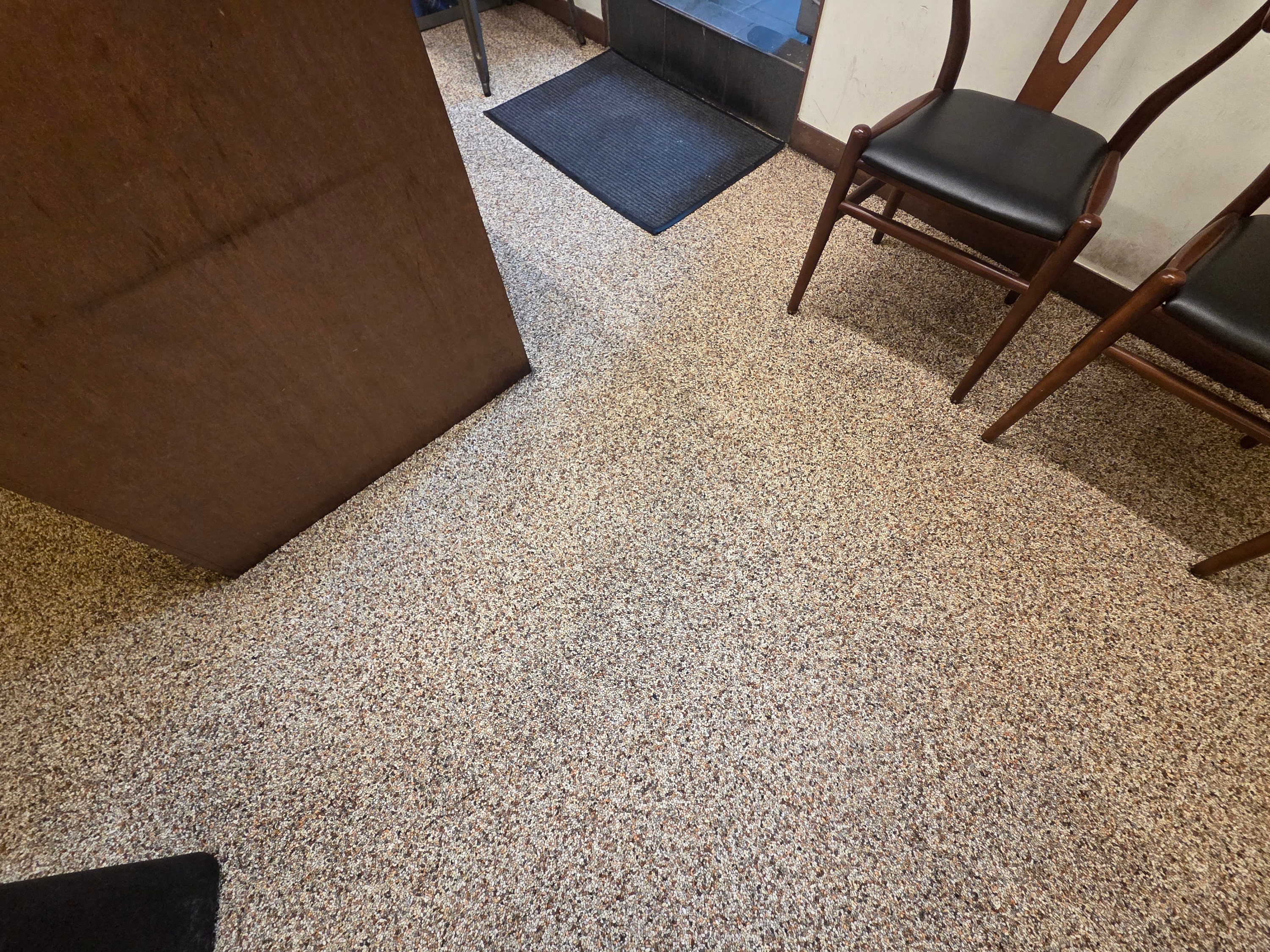 콩자갈 청소 후